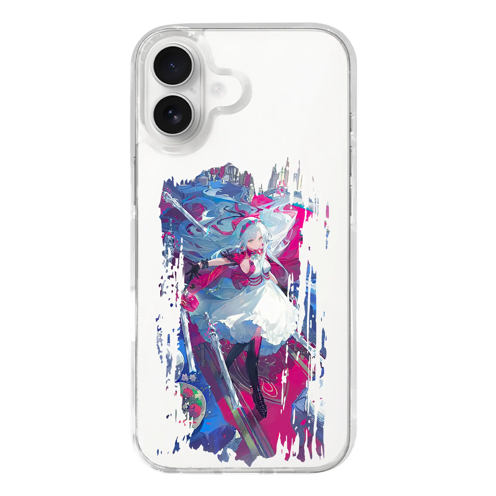 鳴潮 グッズ カルロッタ - iPhone 17シリーズ 透明スマホケース – 薄型・耐衝撃・精密フィット保護カバー